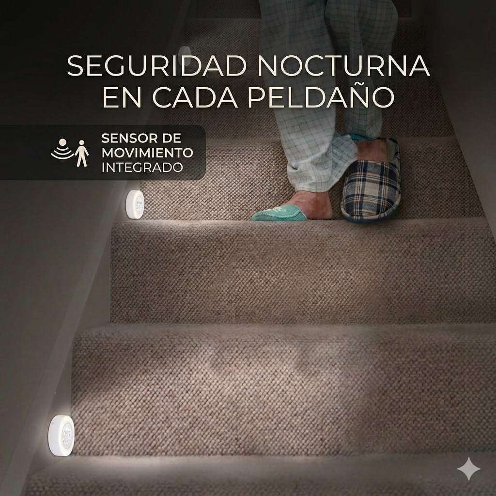 Luz LED Inteligente con Sensor de Movimiento 💡✨