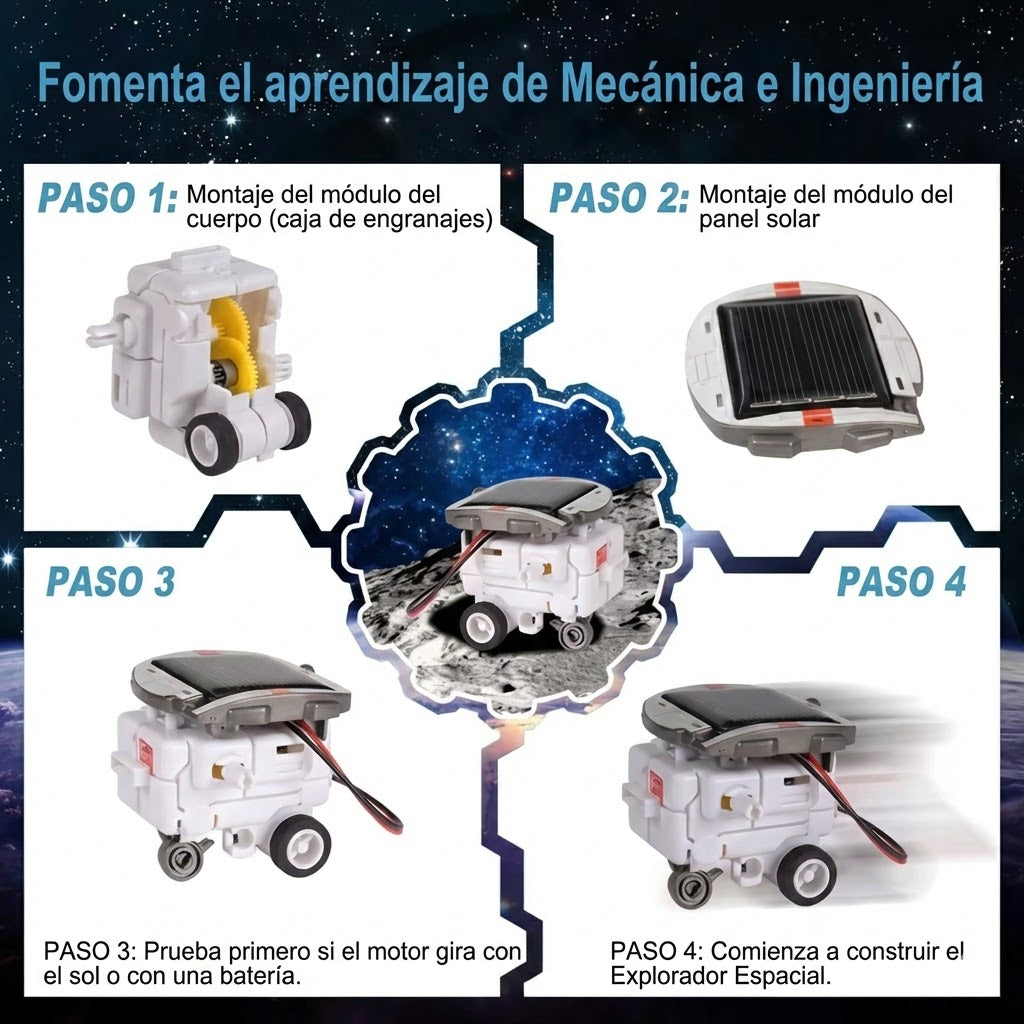 Kit Robot Espacial 6 en 1
