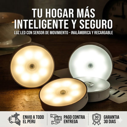 Luz LED Inteligente con Sensor de Movimiento 💡✨