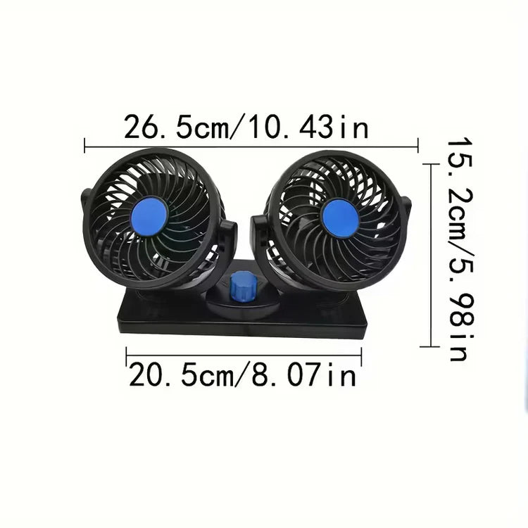Ventilador eléctrico DOBLE para auto