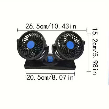 Ventilador eléctrico DOBLE para auto