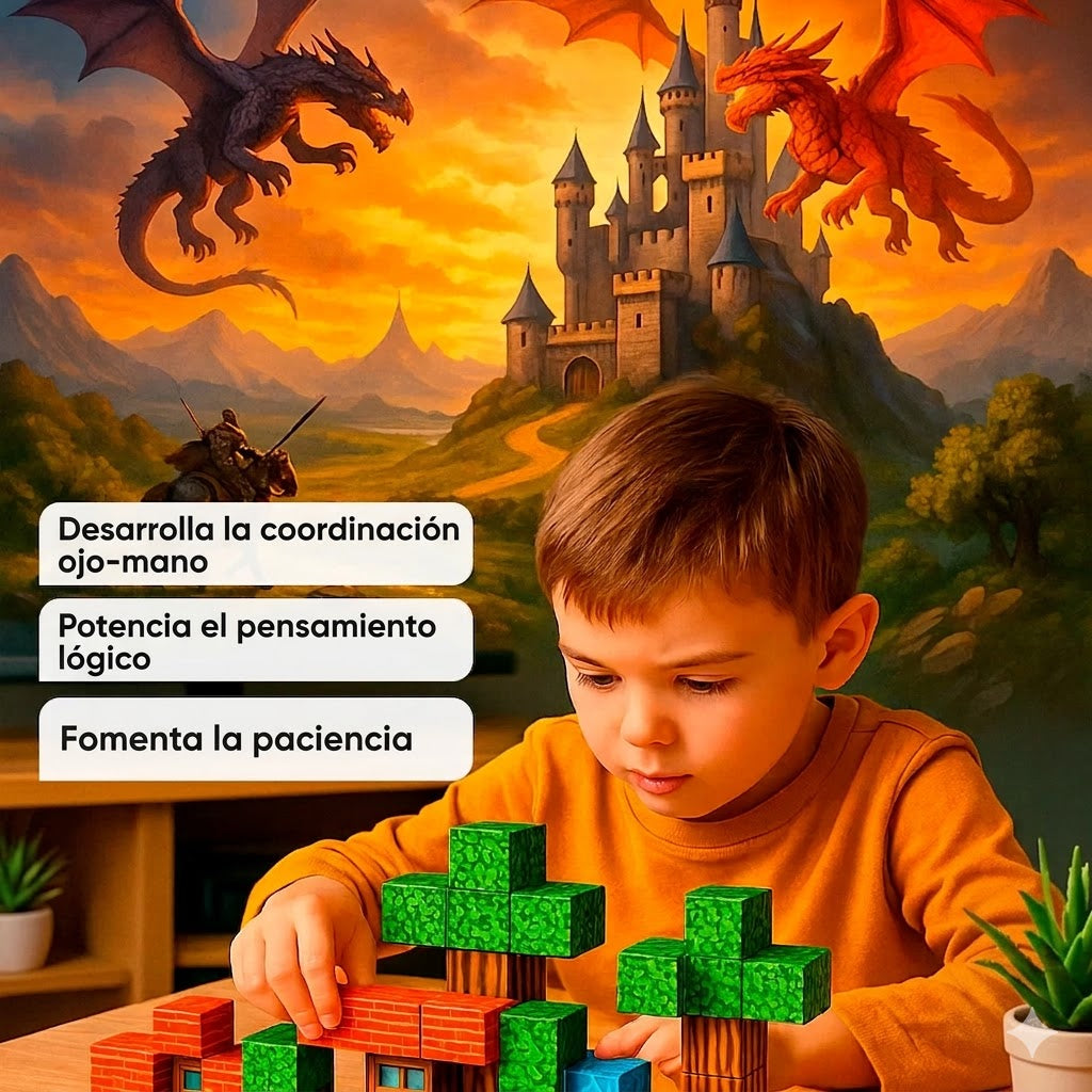 MAGNETCRAFT -  100 Piezas Magnéticos