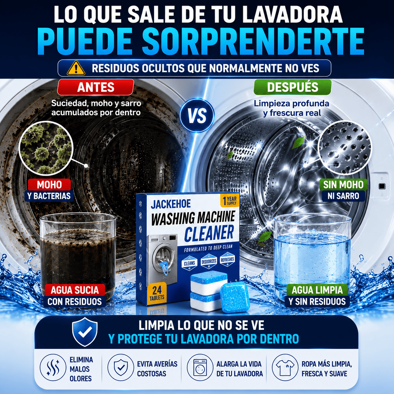 PASTILLAS PARA LAVADORA PRO. 2X1