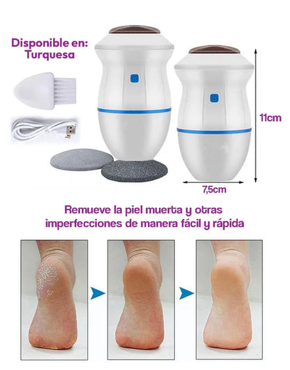 Combo Spa de Pies: Removedor Eléctrico + Mascarilla Exfoliante