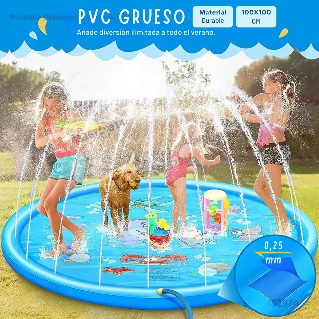 Pileta GRANDE para Mascotas y niños | 100 cm