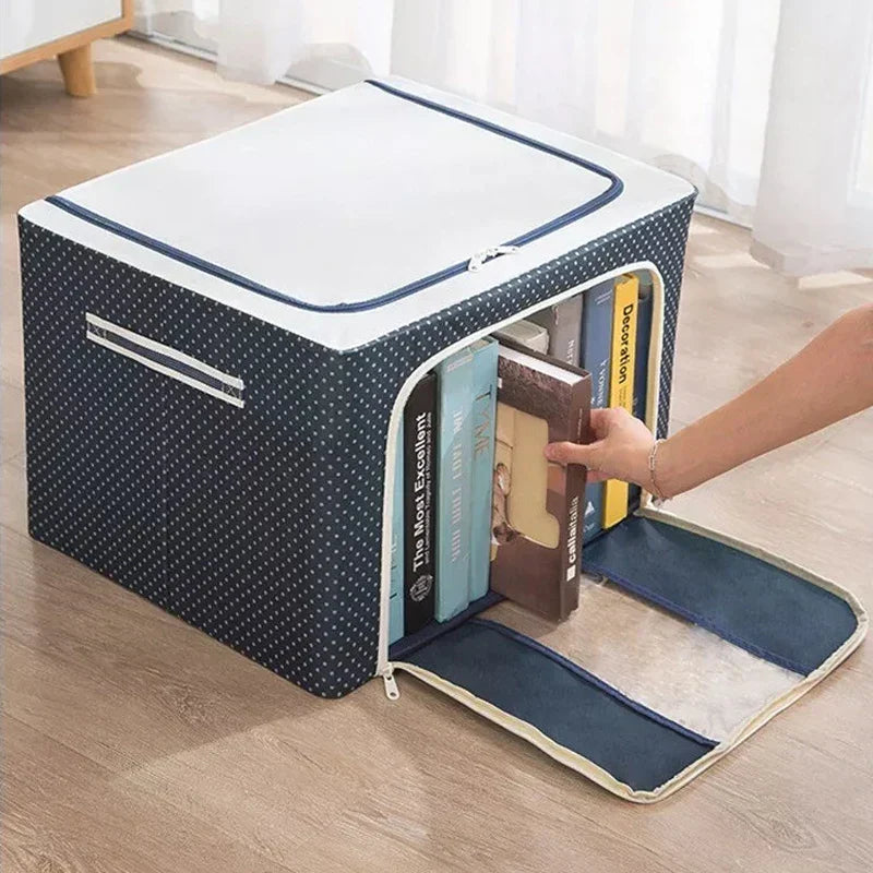 Caja Organizadora Multifuncional con Varillas Metal| PACK 2 UNDS