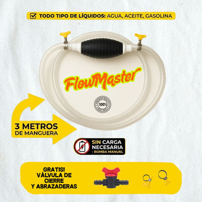 FlowMaster™ - Transferidor manual de líquidos