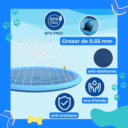 Pileta GRANDE para Mascotas y niños | 100 cm