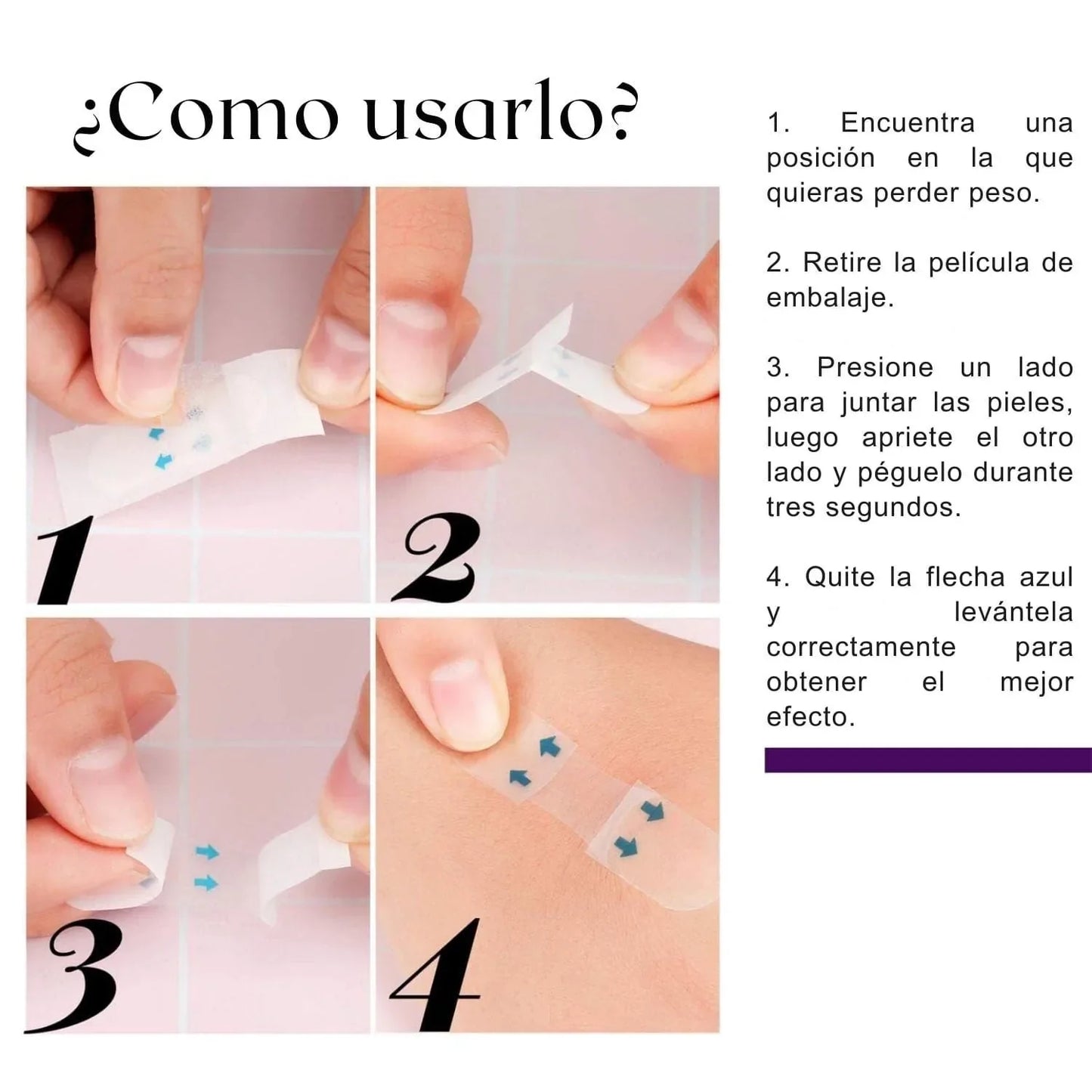 PACK 80 PARCHES LIFTING FACIAL PARA ARRUGAS, PAPADA