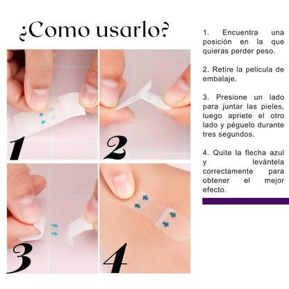 PACK 80 PARCHES LIFTING FACIAL PARA ARRUGAS, PAPADA