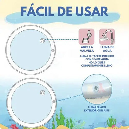 PISCINA refrescante para mascota